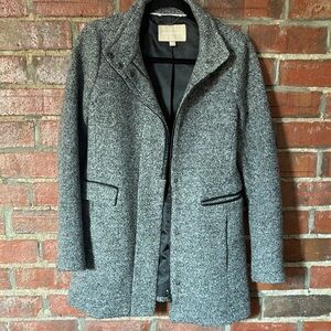 Banana Republic Gray Pea Coat